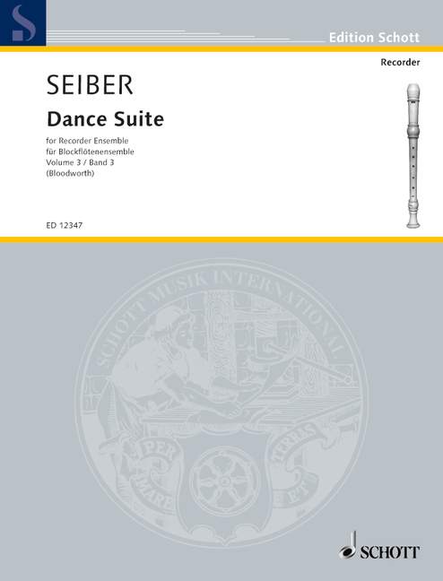 Dance Suite vol.3  for recorder ensemble (SATB)  