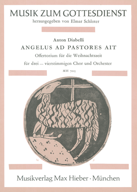 Angelus ad pastores ait Offertorium  für 3-4stg. Chor und Orchester  Partitur