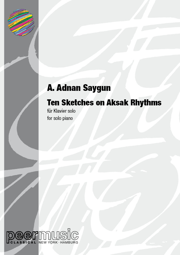 10 Sketches on Aksak Rhythms op.58  for piano  