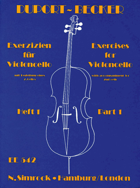 Die 21 berühmten Exerzizien  für 2 Violoncelli  