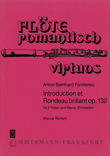 Introduction et rondeau brillant  op.132 für 2 Flöten und Klavier  