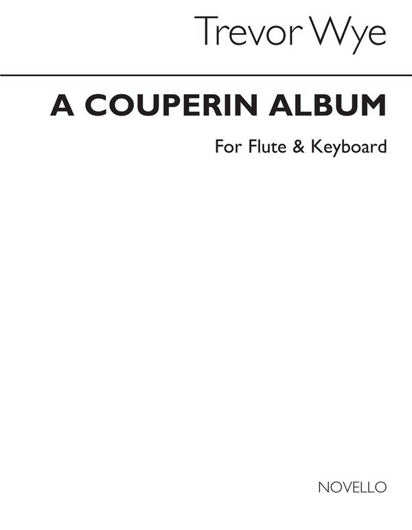 A Couperin Album for flute and  piano, grade 3-6  