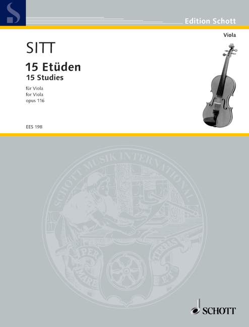 15 Etüden op.116  für Viola  