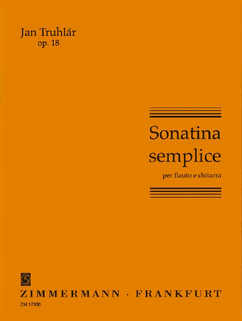 Sonatina semplice op.18  per flauto e chitarra  
