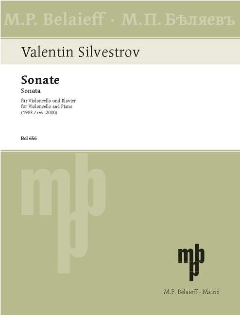Sonate  für Violoncello und Klavier  