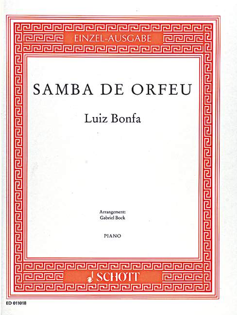 Samba de Orfeu  für Klavier  
