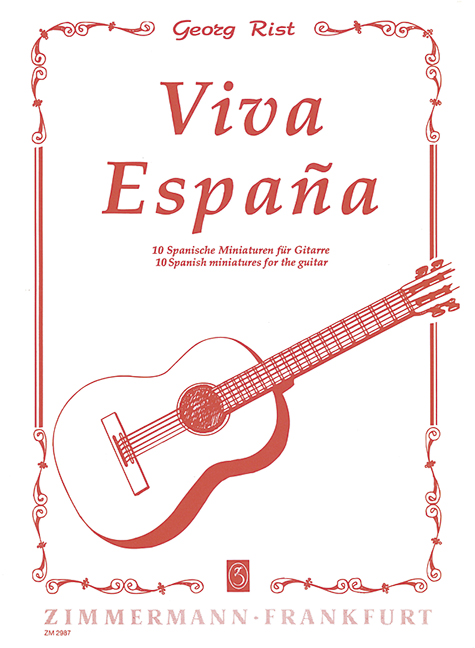 Viva Espana 10 spanische  Miniaturen für Gitarre  