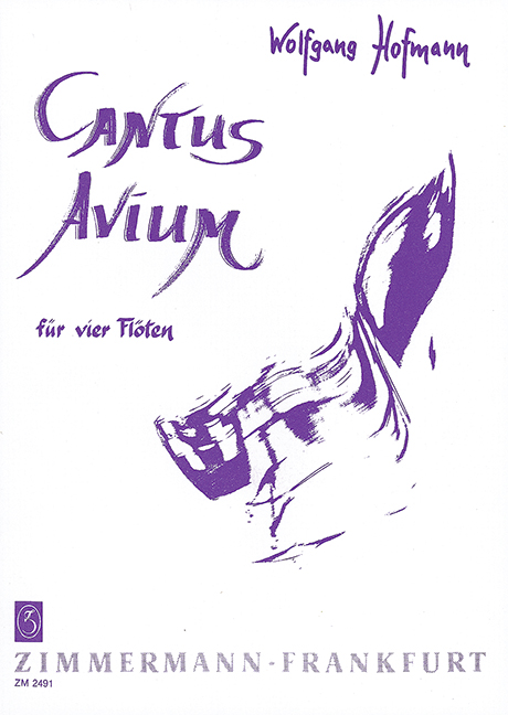 Cantus Avium: für 4 Flöten  Partitur und Stimmen  