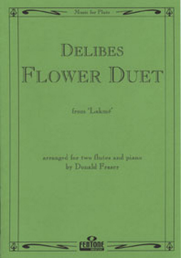 Flower Duet from Lakmé  for 2 flutes and piano  