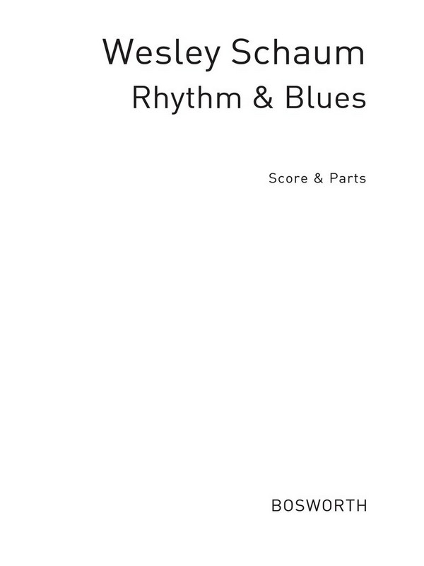 Rhythm and Blues Band 1 für  Klarinetten- oder Saxophontrio  
