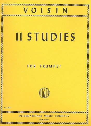 11 Studies  for trumpet  