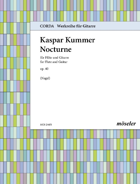 Nocturne op.40  für Flöte und Gitarre  