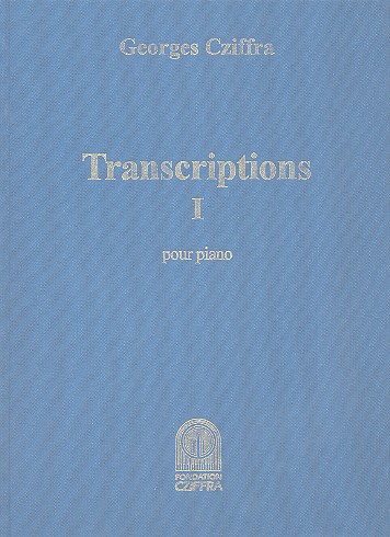 Transcriptions Band 1  pour piano  