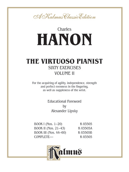 The Virtuoso Pianist book 2 nos.21-43  for piano  