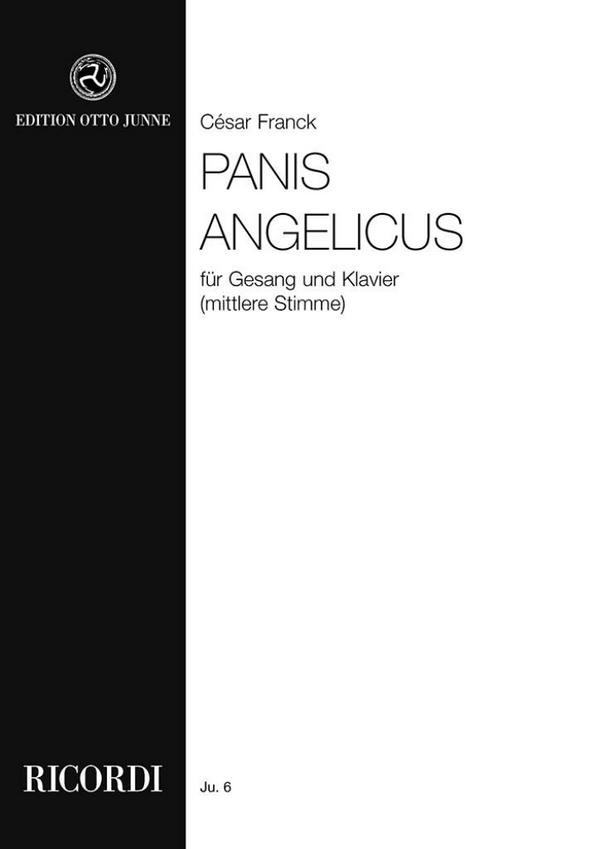 Panis angelicus A-Dur  für mittlere Singstimme und Klavier  