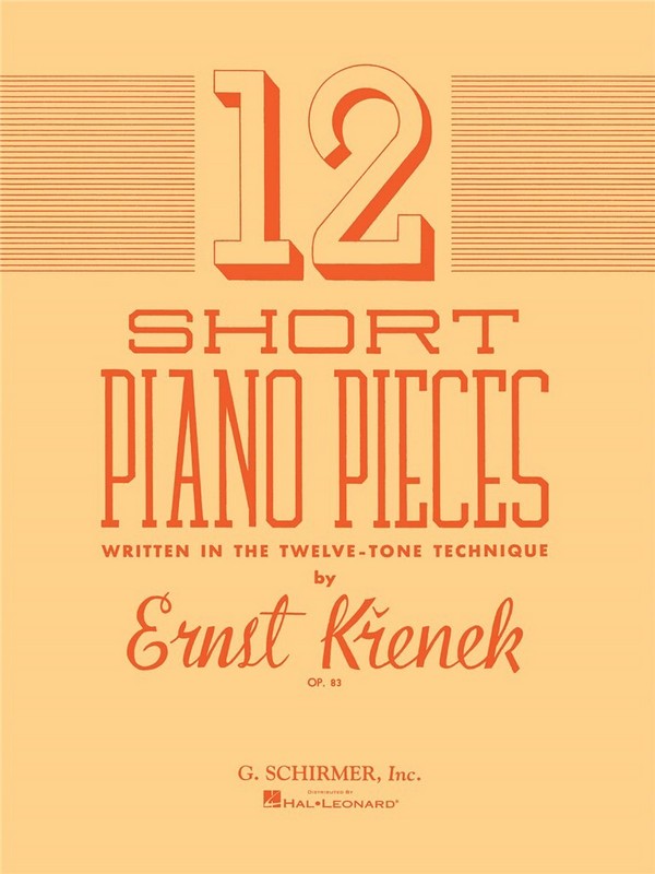 12 short Piano Pieces op.83    