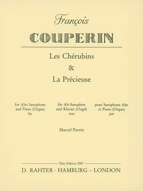 Les Cherubins et la Precieuse  für Altsaxophon und Klavier (Orgel)  