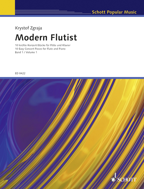 Modern flutist Band 1 - 10 leichte Konzertstücke  für Flöte und Klavier  
