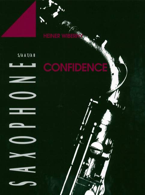 Confidence  für 4 Saxophone (SATB)  Partitur und Stimmen