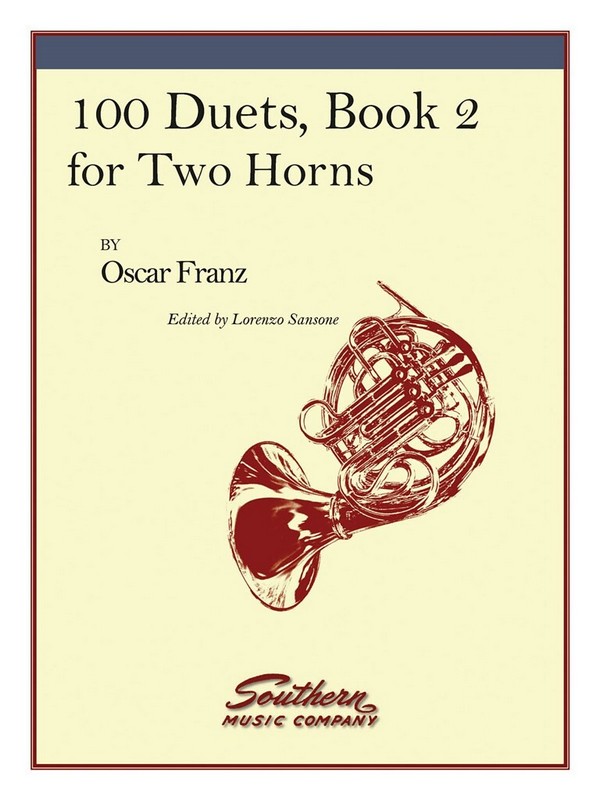 100 Duets vol.2  for 2 french horn  