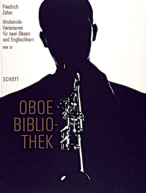 Hindemith-Variationen  für 2 Oboen und Englischhorn  Partitur und Stimmen