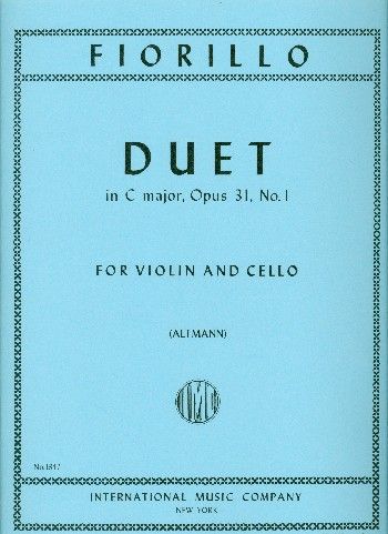 Duet C major op.31,1  for violin and cello  