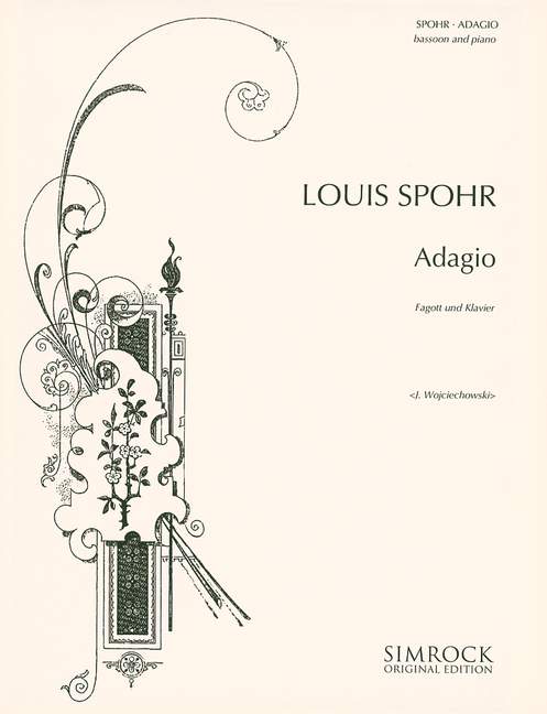 Adagio  für Fagott und Klavier  