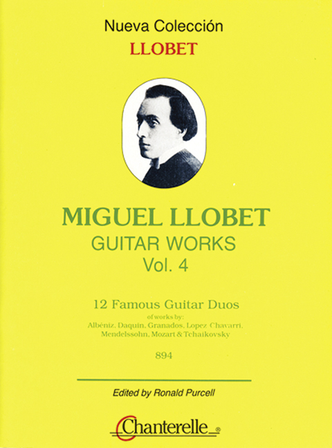 12 famous Guitar Duos of Works by Albeniz, Daquin, Granados...  for guitar solo  