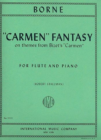 Carmen Fantasy  for flute and piano  