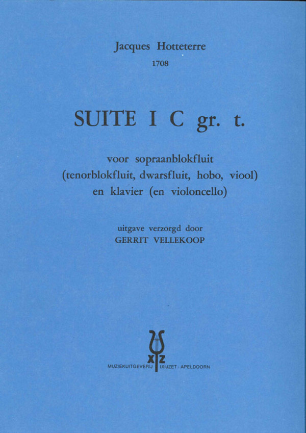 Suite C-Dur Nr.1 für  Sopranblockflöte (Oboe/Flöte/Violine)  und Klavier (Violoncello ad lib)