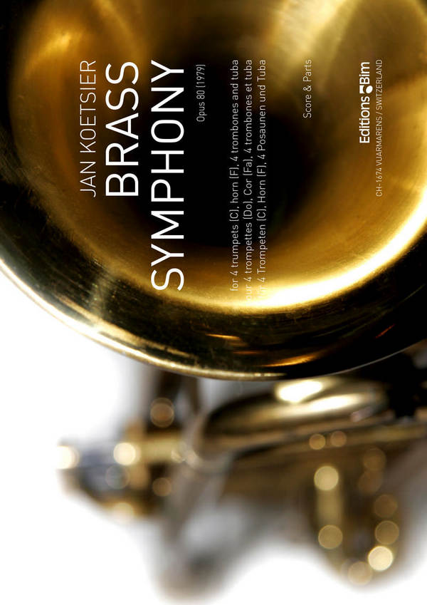 Brass Symphony op.80  für Blasorchester  Partitur und Stimmen