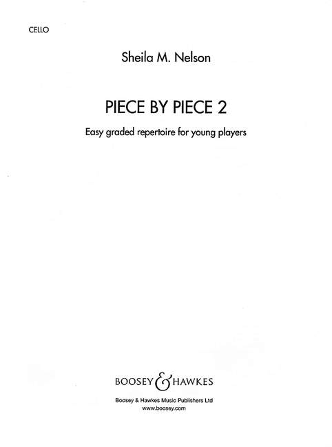 Piece by Piece Vol. 2  für Violoncello und Klavier  Einzelstimme