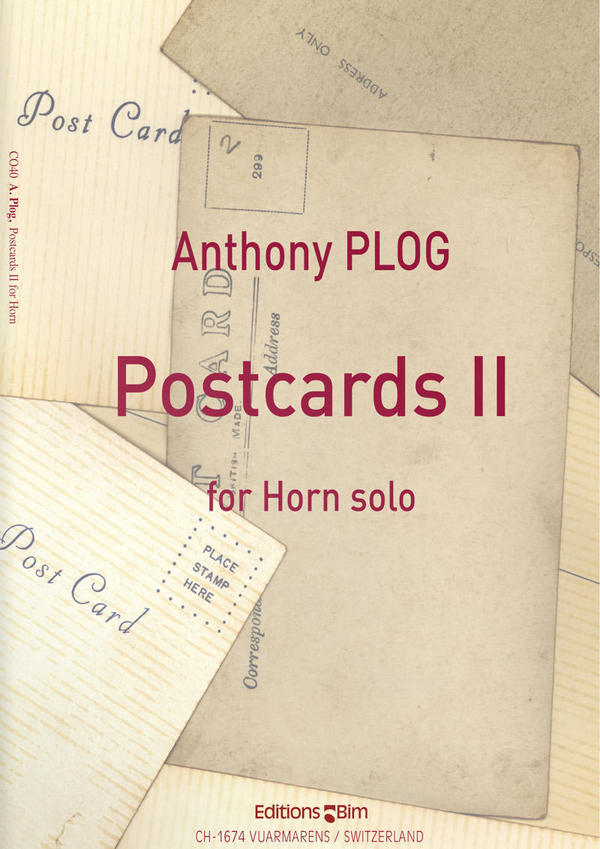 Postcards 2 für Horn solo    