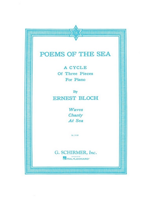 Poems of the Sea  for piano  