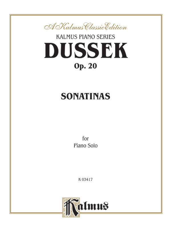 2 Sonatinas op.20  for piano  