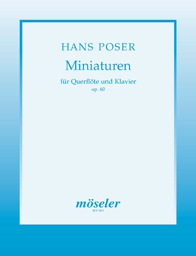 Miniaturen op.60  für Flöte und Klavier  