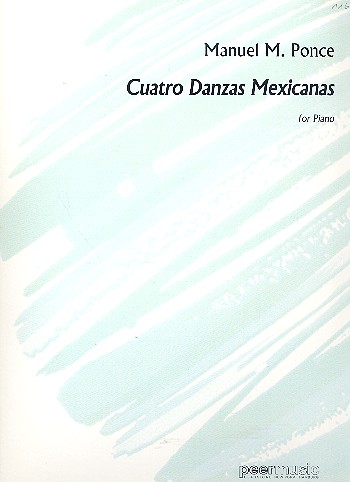 4 danzas mexicanas  for piano  