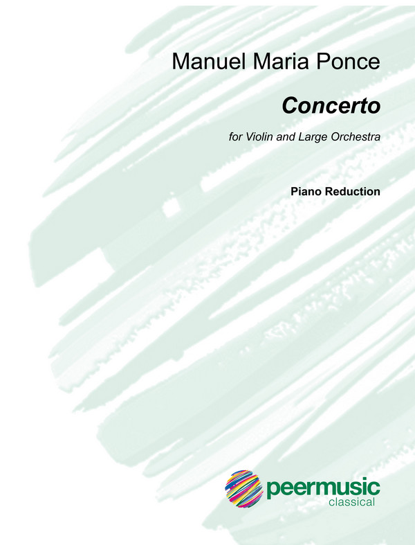 Concerto   for violin and large orchestra  piano reduction