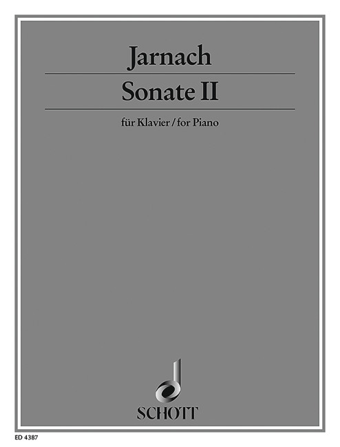 Sonate II  für Klavier  