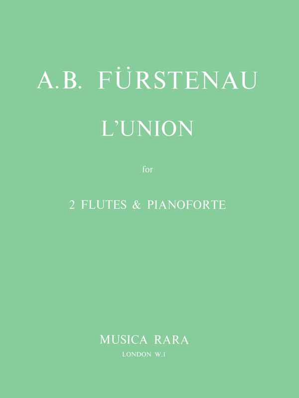 L'union  for 2 flûtes and piano  