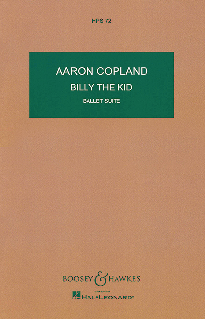 Billy the Kid HPS 72  für Orchester  Studienpartitur