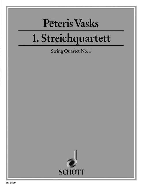 1. Streichquartett  für Streichquartett  Partitur und Stimmen
