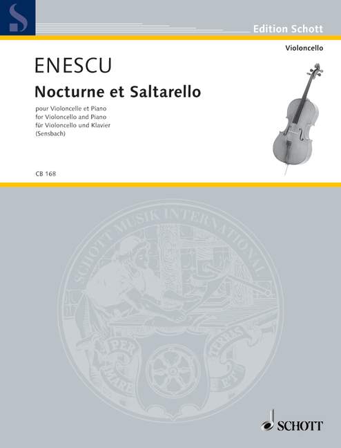 Nocturne et Saltarello  für Violoncello und Klavier  