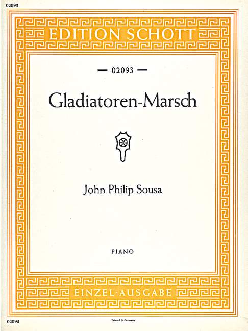 Gladiatoren-Marsch  für Klavier  