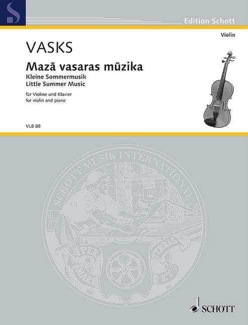 Kleine Sommermusik  für Violine und Klavier  