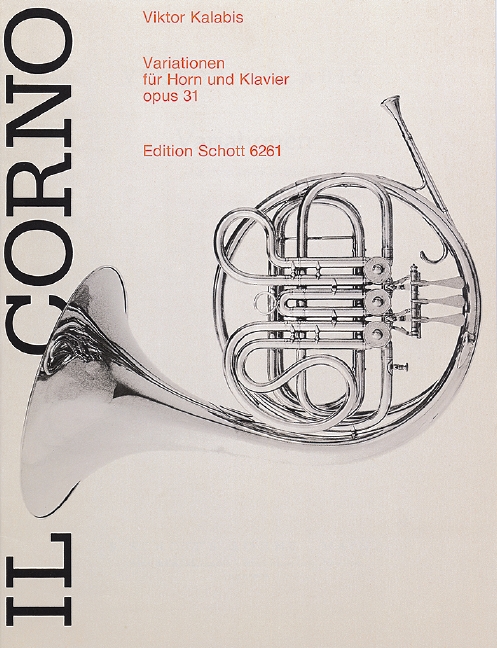 Variationen op. 31  für Horn und Klavier  