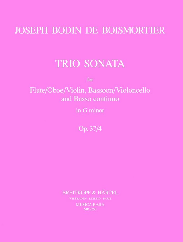 Triosonate g-Moll op.37,4
