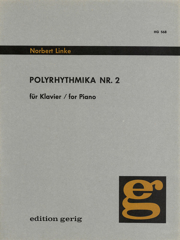 Polyrhythmika Nr. 2  für Klavier  