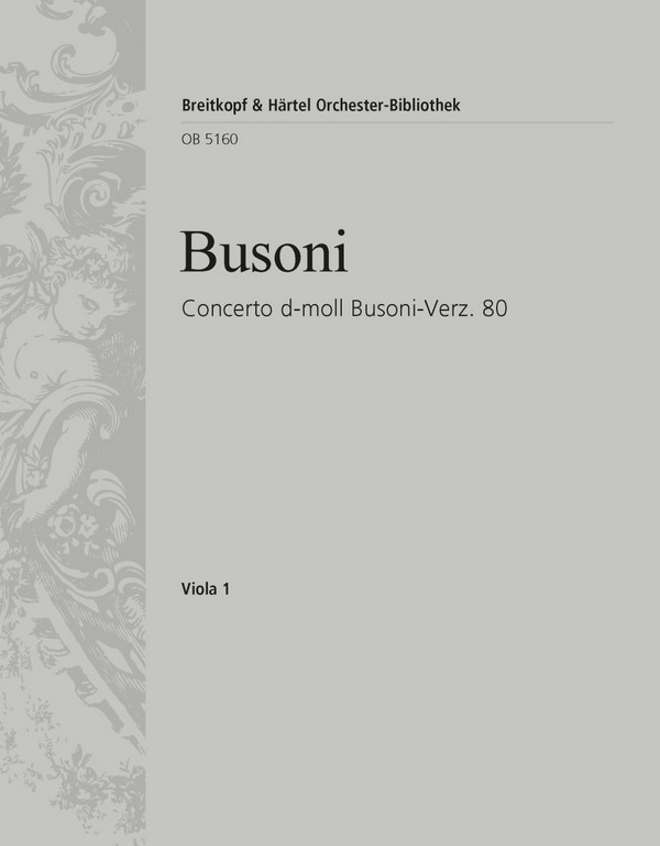 Concerto d-Moll op.80  für Klavier und Streichorchester  Viola