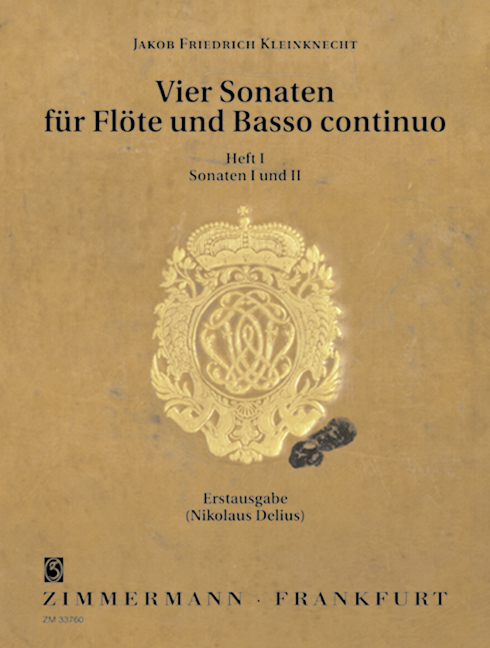 4 Sonaten Band 1 (Nr.1-2)  für Flöte und Bc  
